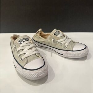 Converse Chuck Taylor All-star Shoreline Slip-on Ivory Womens Sneakers Size 5.